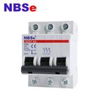 NBSe DZ47-63 3P 20A Electrical Mcb Switch High Fire Resistant IEC60898 Standard