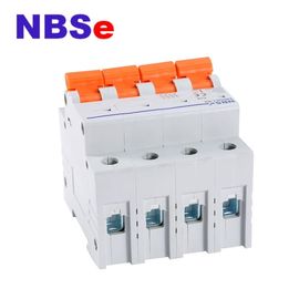 3 Pole / 2 Pole Mcb Circuit Breaker , Single Pole Circuit Breaker Overload Protection