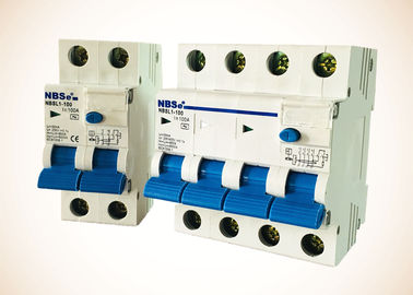 NBSL1-100 30 Amp Circuit Breaker , 100a Circuit Breaker High Breaking Capacity 