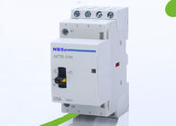 4NO AC Electrical Magnetic Contactor Single Phase 35mm Din Rail Mounting