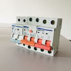 3P 63A Micro Circuit Breaker 18mm DIN Rail Mounting Overload Protection