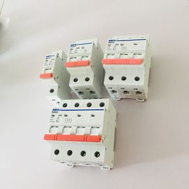 3P 63A Micro Circuit Breaker 18mm DIN Rail Mounting Overload Protection