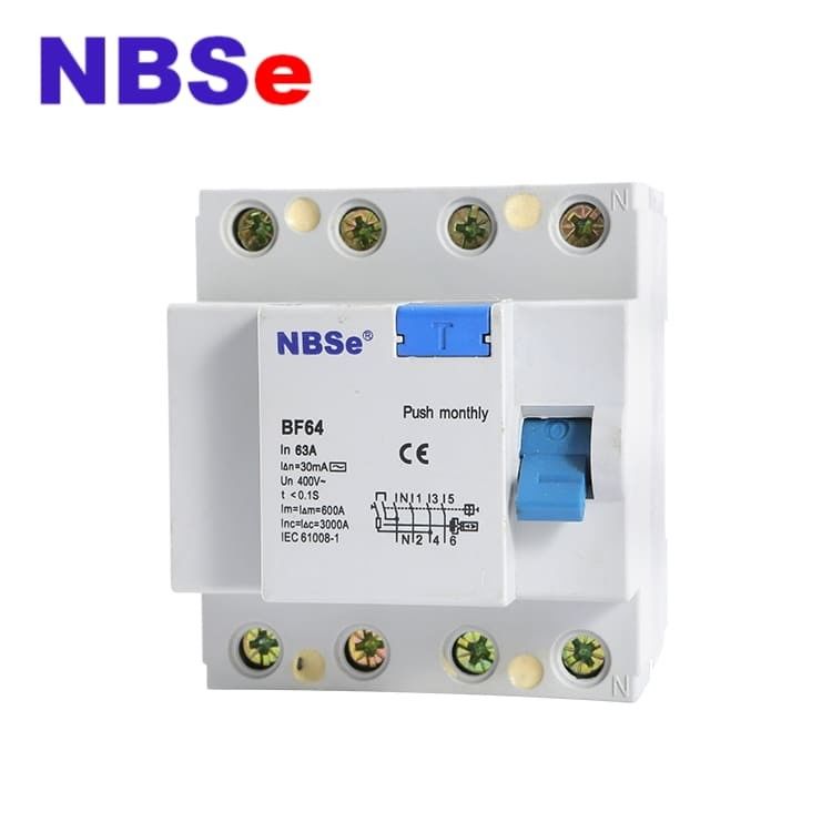 BF60 Series Residual Current Protective Device High Short Circuit Capacity