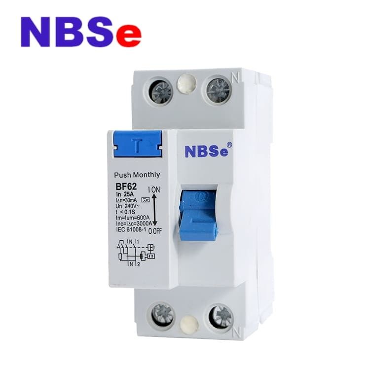 Bf62 Series Residual Current Breaker With Overload Protection RCD Switch