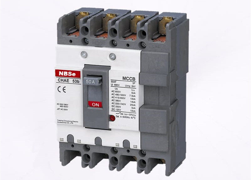 Miniature Molded Case Circuit Breaker 3 Pole For Avoiding Loss Voltage