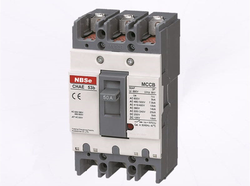 NF-CS Motorized Circuit Breaker MCCB Non Explosive 2 Poles