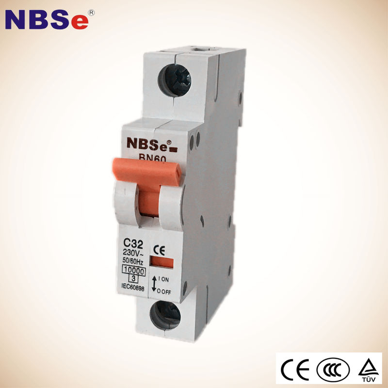 NBSe BN60 Series MCB Micro Circuit Breaker Switch 10kA Breaking Capacity