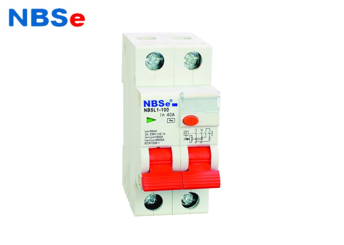 CE 4 Pole 25a 30ma Type A Rcd Power Breaker Easily Installed