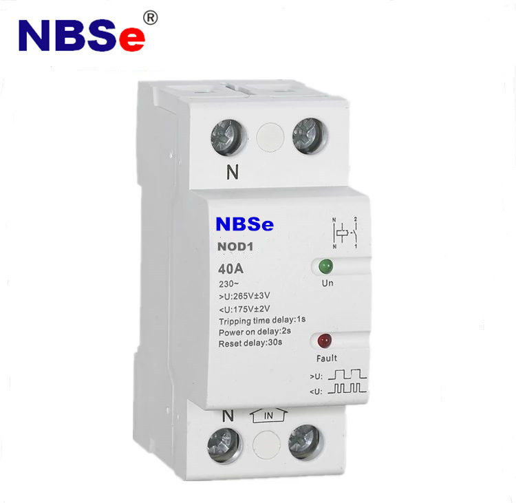 NOD1 Automatic Shunt Trip Circuit Breaker Self Resetting AC 220V Low Power