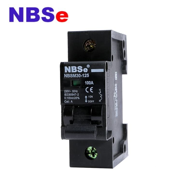 Din Rail 125A Industrial Type Circuit Breaker